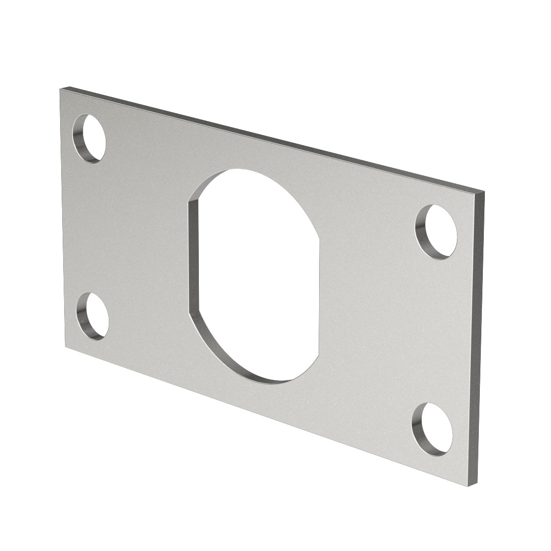 Locating plate for cam locks