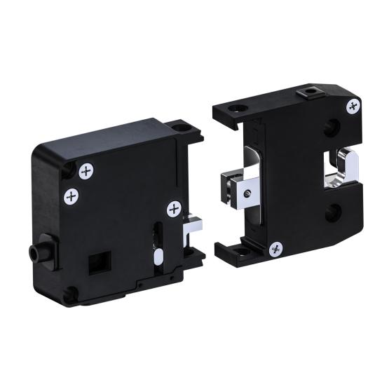 Series 400-R Micro Slam latch with detachable actuator detached front